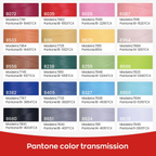 PooLin Matte Embroidery Thread Set 20 Colors 2500m 120D/2 40WT Embroidery Thread