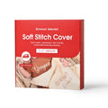 Poolin Richword Selected Soft Stitch Cover – 7" x 7" (100pcs) Heat Fusible, Skin-Friendly, Lightweight Embroidery Backing Stabilizer