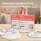 PooLin Soft Stitch Cover Heat Fusible Skin-Friendly Lightweight Embroidery Backing Stabilizer