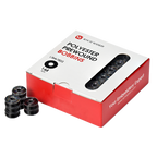 Prewound Embroidery Bobbins – Style L, 75D/2 (60WT), Black, Plastic Sides, 144 Pcs