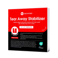 PooLin Tear Away Embroidery Backing Stabilizer Sheets 2.0oz 12in x 12in 100pcs