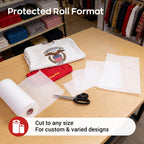 PooLin Cut Away Embroidery Backing Stabilizer Roll 2.5oz 12in x 50Yards 1pc