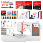PooLin EOC03 Affordable Entry-Level Automatic Embroidery Machine for Beginners
