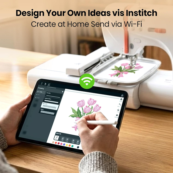 PooLin EOC03 2-in-1 All-in-One Sewing & Embroidery Machine