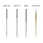 GROZ DB×K5 RG Nm70/10 Round Shank Embroidery Needle for Industrial Embroidery Machine 10packs