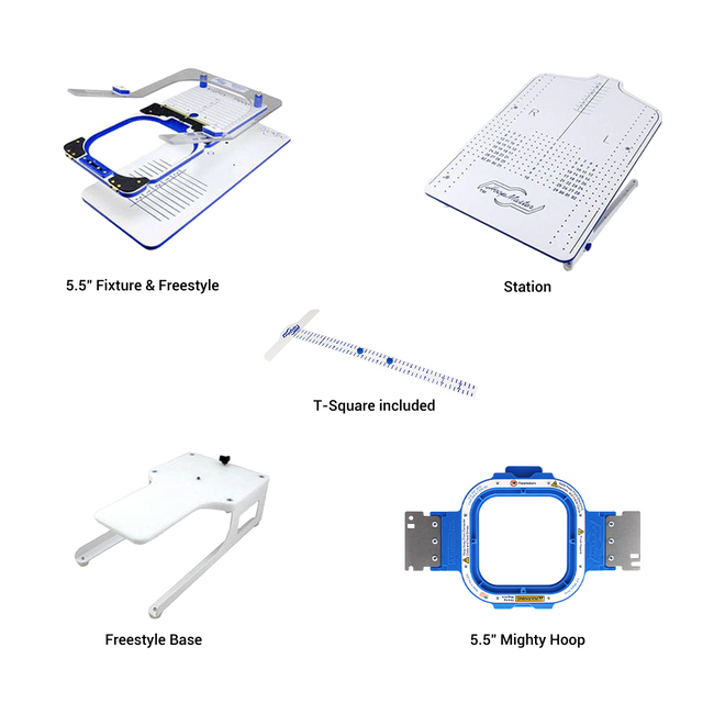 Mighty Hoop 5.5″ Kit For PooLin Commercial Embroidery Machine